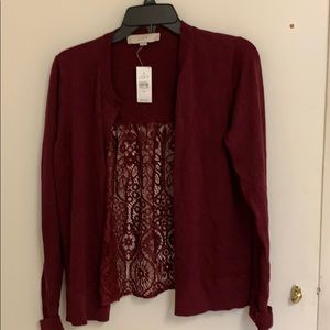 Adorable Loft cardigan! Brand new with tags